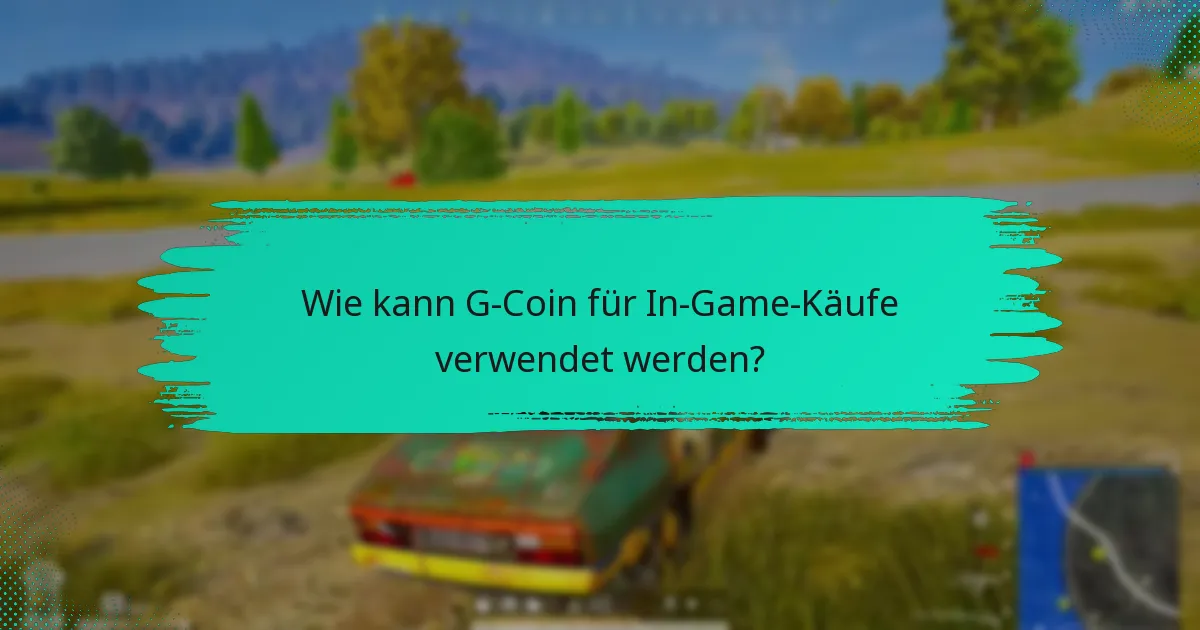 Wie kauft man G-Coin?